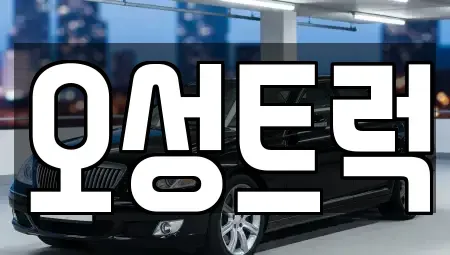 경남 양산시 산막동 중고차매매 전문 오성트럭