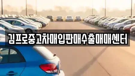 경남 진주시 봉곡동 중고차매입 전문 김프로중고차매입판매수출매매센터