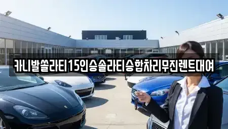 경남 창원시 마산합포구 대성동1가 렌트카 전문 카니발쏠라티15인승솔라티승합차리무진렌트대여