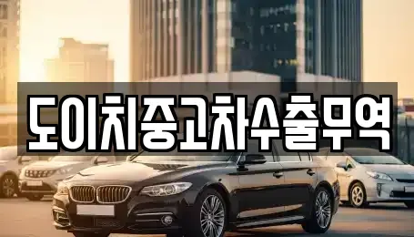 경남 창원시 마산합포구 성호동 중고차 전문 도이치중고차수출무역