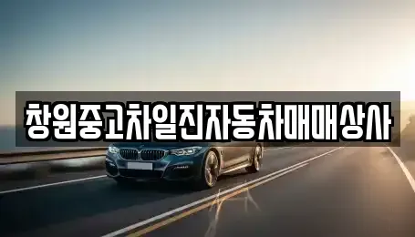 경남 창원시 의창구 북동 중고차 전문 창원중고차일진자동차매매상사