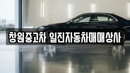 경남 창원시 의창구 중고차 전문 창원중고차 일진자동차매매상사