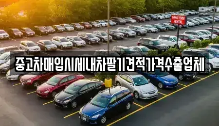 경남 창원시 의창구 중고차매입 전문 중고차매입시세내차팔기견적가격수출업체