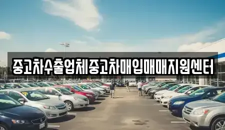 경남 창원시 의창구 중고차매입 전문 중고차수출업체중고차매입매매지원센터