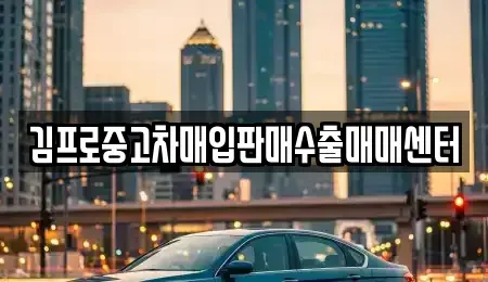 경북 경주시 충효동 중고차매입 전문 김프로중고차매입판매수출매매센터