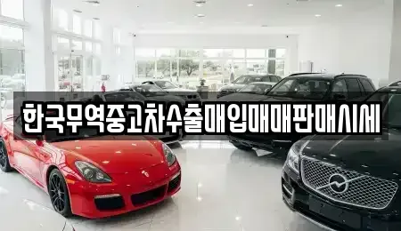 경북 고령군 우곡면 중고차매입 전문 한국무역중고차수출매입매매판매시세