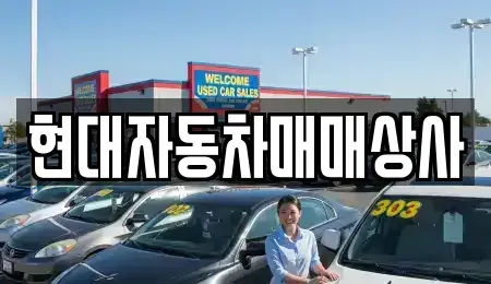 경북 김천시 문당동 중고차 전문 현대자동차매매상사
