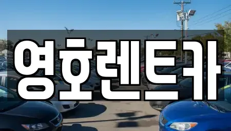 경북 상주시 함창읍 렌트카 전문 영호렌트카