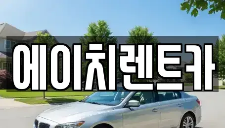 경북 성주군 월항면 렌트카 전문 에이치렌트카
