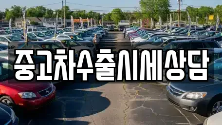 경북 안동시 신안동 중고차매매 전문 중고차수출시세상담