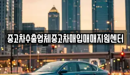 경북 영천시 금호읍 중고차매입 전문 중고차수출업체중고차매입매매지원센터