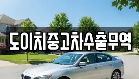 경북 영천시 임고면 중고차매매 전문 도이치중고차수출무역
