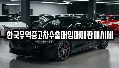 경북 울릉군 중고차매매 전문 한국무역중고차수출매입매매판매시세