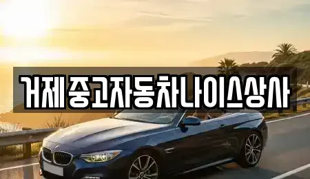 경상남도 거제시 연초면 중고차 전문 거제중고자동차나이스상사