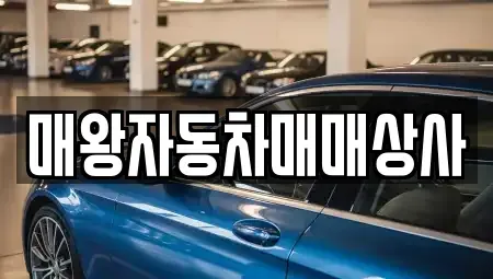 경상남도 거제시 연초면 중고차 전문 매왕자동차매매상사