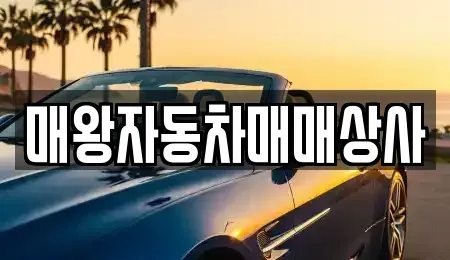 경상남도 거제시 장목면 중고차매매 전문 매왕자동차매매상사