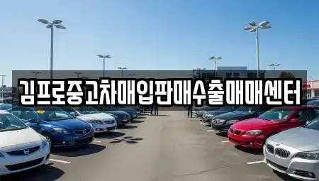 경상남도 거창군 거창읍 중고차매입 전문 김프로중고차매입판매수출매매센터
