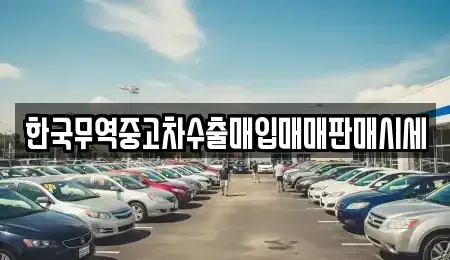 경상남도 고성군 고성읍 중고차 전문 한국무역중고차수출매입매매판매시세