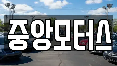 경상남도 창원시 마산합포구 신포동1가 중고차매매 전문 중앙모터스