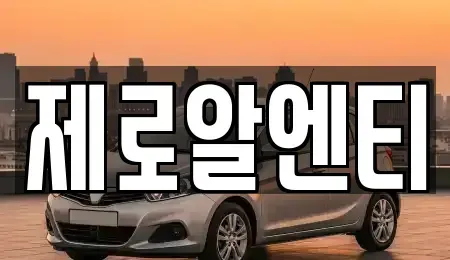 경상남도 창원시 진해구 창선동 렌트카 전문 제로알엔티