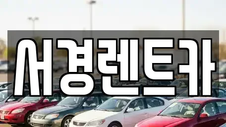 경상남도 함양군 지곡면 렌트카 전문 서경렌트카