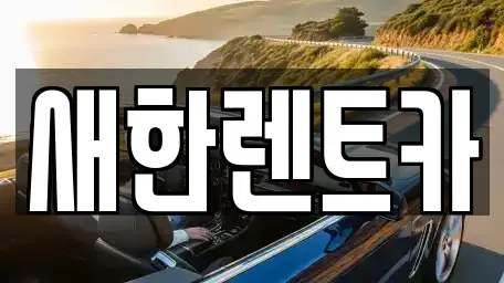 경상북도 경산시 진량읍 렌트카 전문 새한렌트카