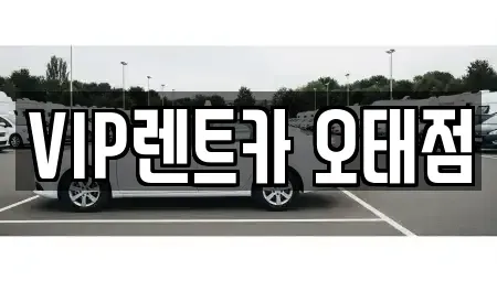 경상북도 구미시 오태동 렌트카 전문 VIP렌트카 오태점