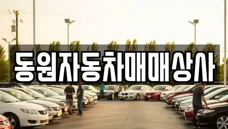 경상북도 구미시 오태동 중고차매매 전문 동원자동차매매상사