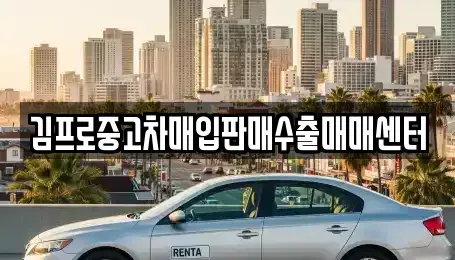 경상북도 구미시 오태동 중고차매입 전문 김프로중고차매입판매수출매매센터