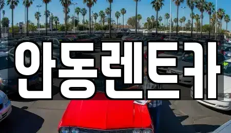 경상북도 안동시 와룡면 렌트카 전문 안동렌트카
