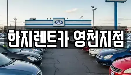 경상북도 영천시 금노동 렌트카 전문 한지렌트카 영천지점
