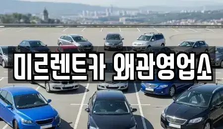 경상북도 칠곡군 렌트카 전문 미르렌트카 왜관영업소