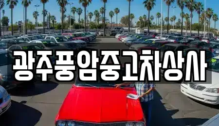 광주광역시 광산구 동림동 중고차 전문 광주풍암중고차상사