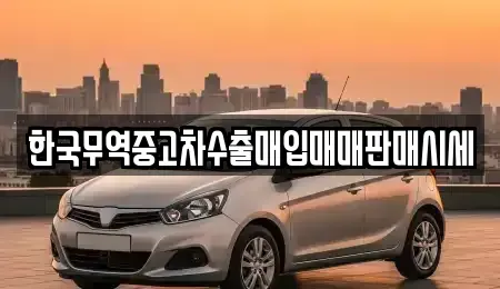 광주광역시 광산구 복룡동 중고차 전문 한국무역중고차수출매입매매판매시세