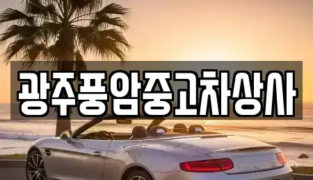 광주광역시 광산구 삼거동 중고차 전문 광주풍암중고차상사