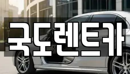 광주광역시 서구 내방동 렌트카 전문 국도렌트카