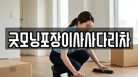 굿모닝포장이사사다리차