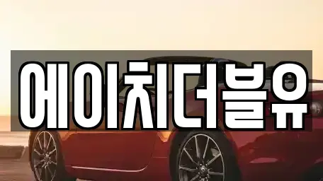 대구 동구 율암동 렌트카 전문 에이치더블유