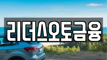 대구 북구 고성동3가 장기렌트카 전문 리더스오토금융