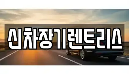 대구 중구 남산동 장기렌트카 전문 신차장기렌트리스