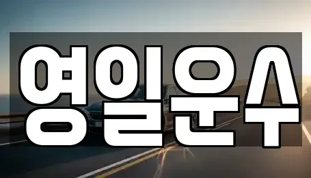 대구 중구 동인동1가 렌트카 전문 영일운수