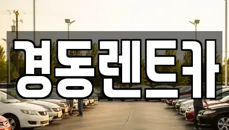 대구광역시 수성구 수성동2가 렌트카 전문 경동렌트카