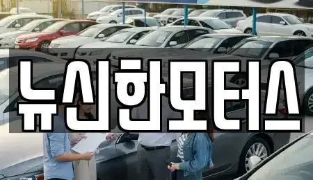 대전 대덕구 와동 중고차 전문 뉴신한모터스