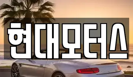 대전 대덕구 황호동 중고차 전문 현대모터스