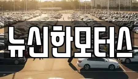 대전광역시 대덕구 법동 중고차 전문 뉴신한모터스