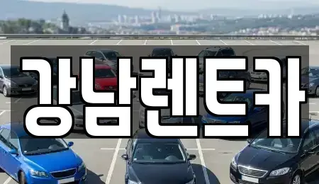 대전광역시 유성구 송정동 렌트카 전문 강남렌트카