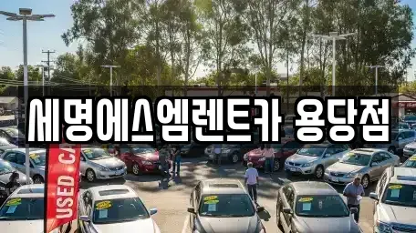 부산 남구 용당동 렌트카 전문 세명에스엠렌트카 용당점