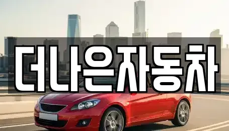 부산 남구 용당동 중고차매매 전문 더나은자동차