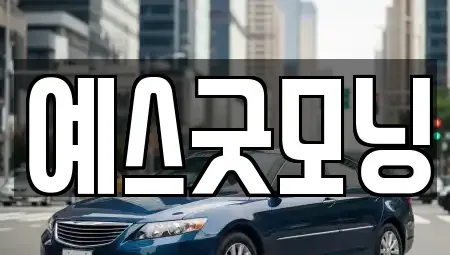 부산 남구 우암동 렌트카 전문 예스굿모닝