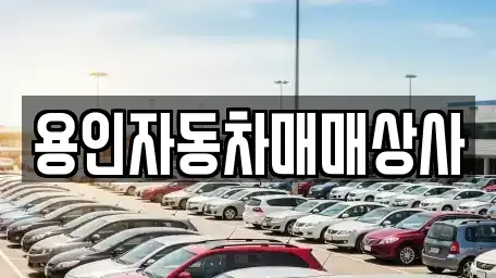 부산 동래구 복천동 중고차매매 전문 용인자동차매매상사